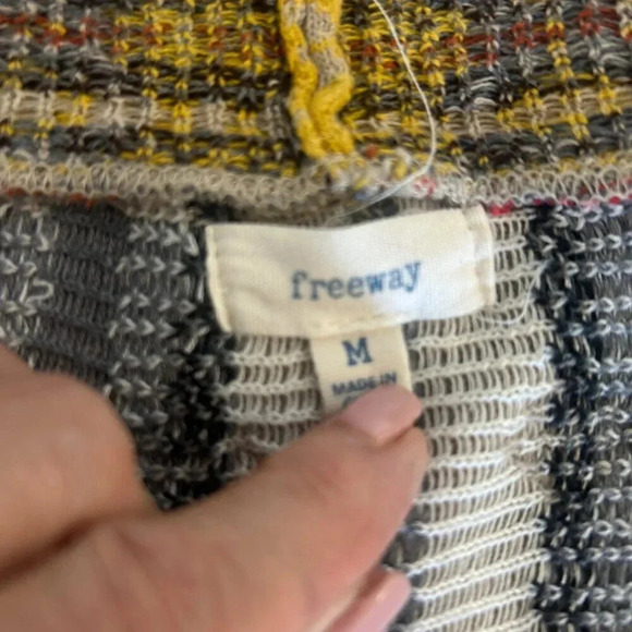 Anthropologie Freeway Southwestern Waterfall Open Drape Cardigan Sweater - Picture 3 of 9